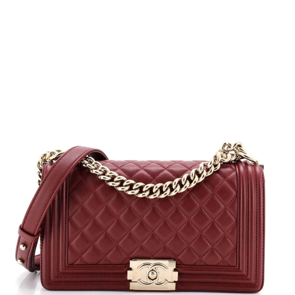 Chanel Old Medium Boy Flap Bag